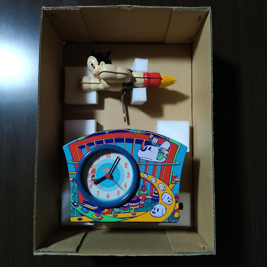 リズム時計工業 アトム R754 オルゴール目覚まし時計 未使用