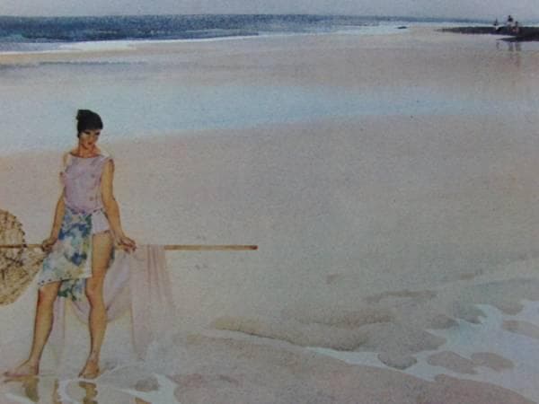 W．RUSSELL FINT（W.ラッセル　フリント）、海辺の漁師の娘