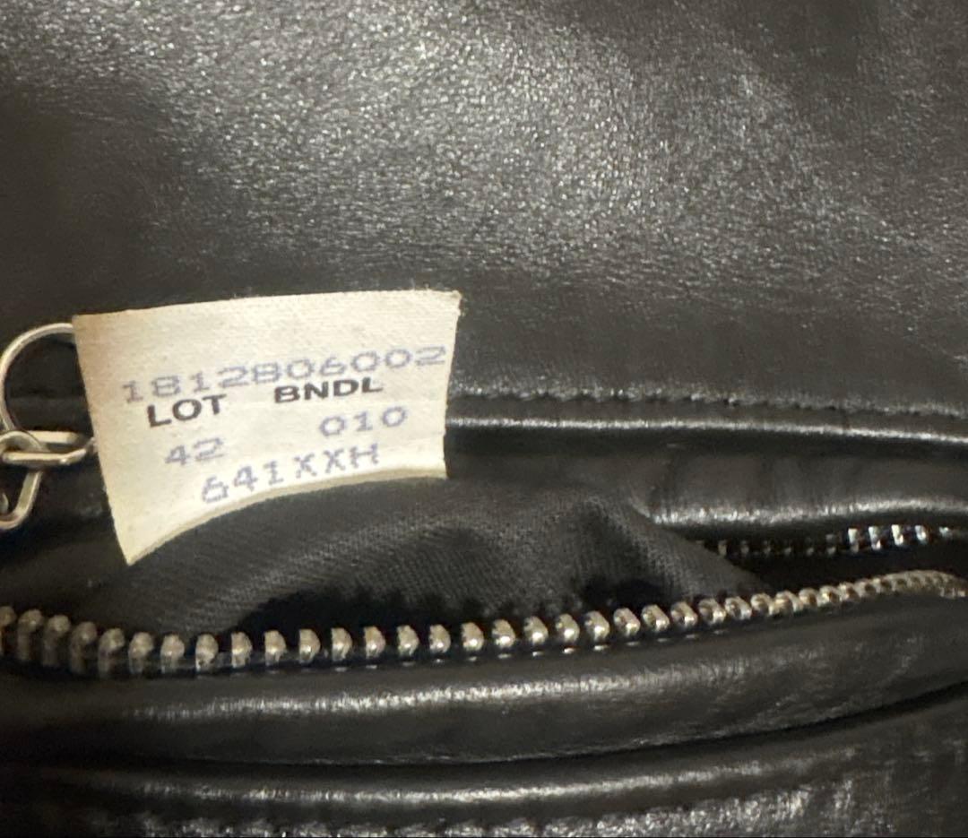 超美品‼️schott641xxホースハイド馬革ライダース42インチ