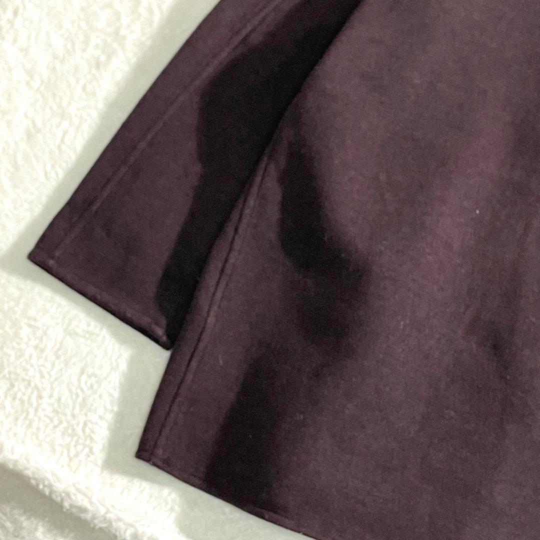 00s　バーバリーロンドン　フード付き　ウールコート　ノバチェック　M〜L相当