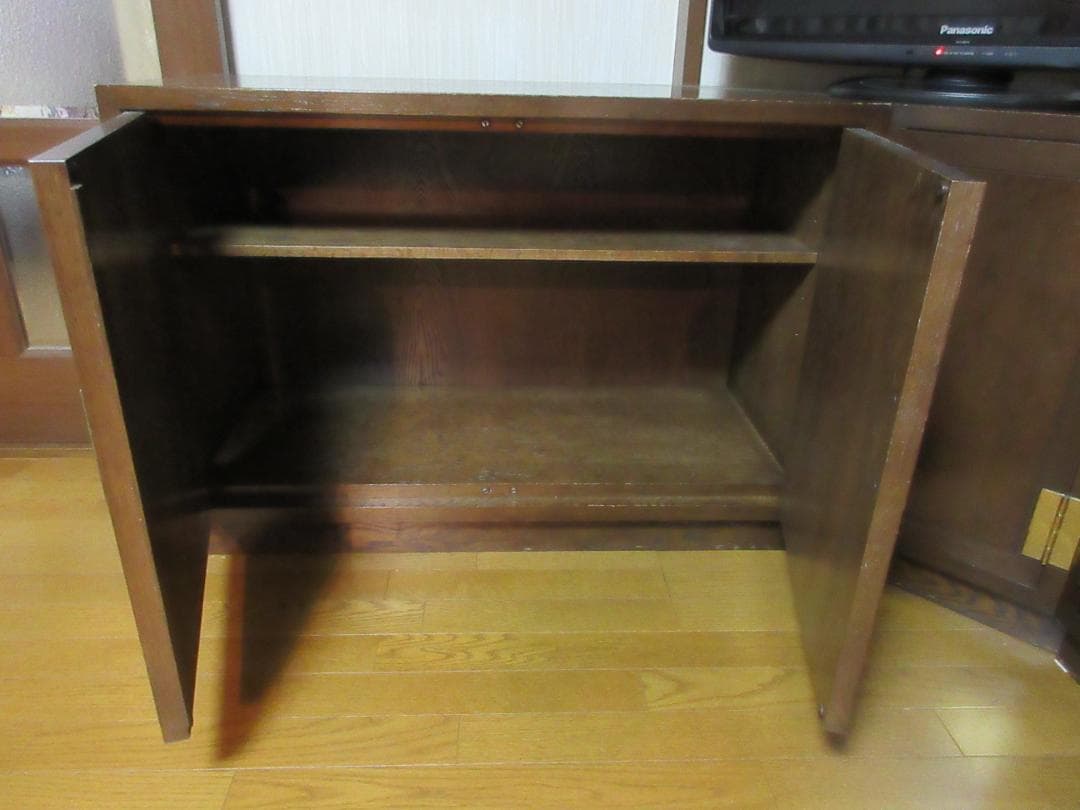 【ヴィンテージ】カリモク　ドマーニ　モーガントン　木製キャビネット