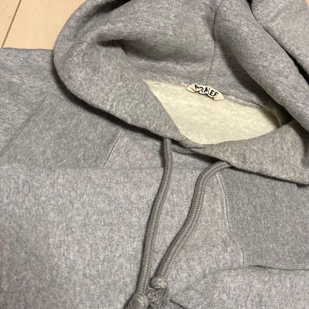 トップス 16AW AURALEE BACK WOOL SWEAT BIG PARKA 4