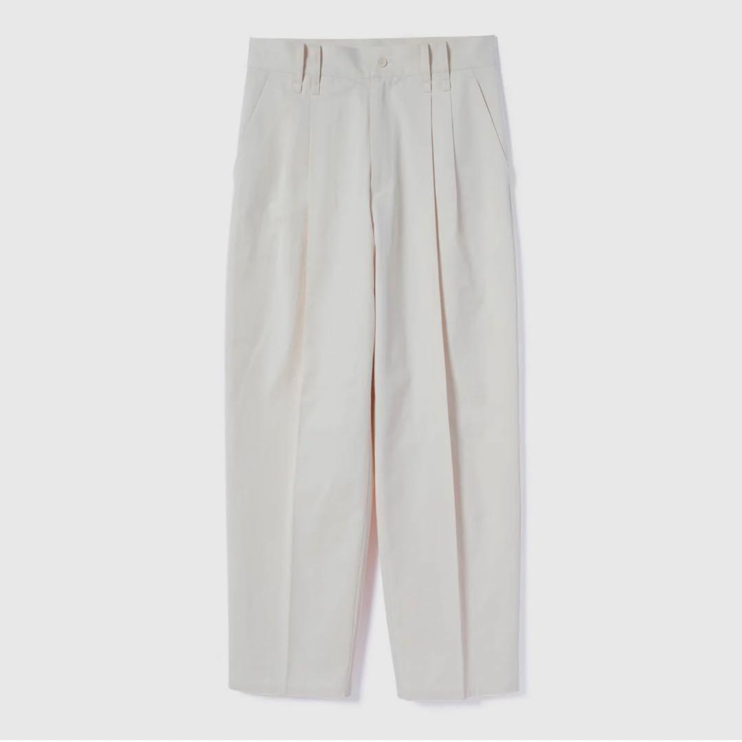 ♡searoomlynn♡ 2tuck 2loopテーパードコットンパンツ