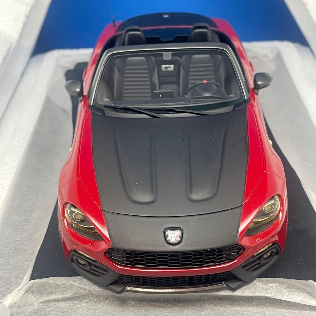 最終値下げ★TOPSPEED models1/18 アバルト124スパイダー