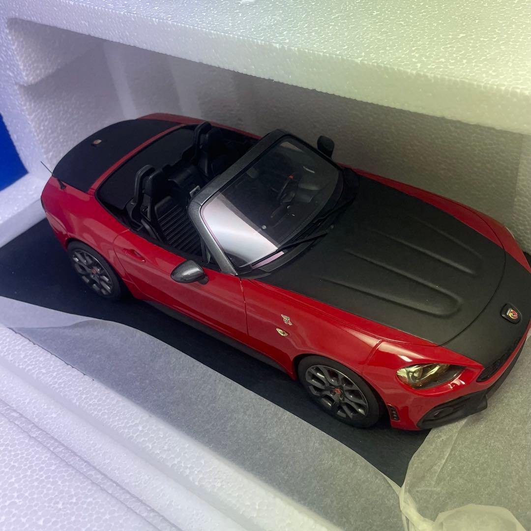 最終値下げ★TOPSPEED models1/18 アバルト124スパイダー