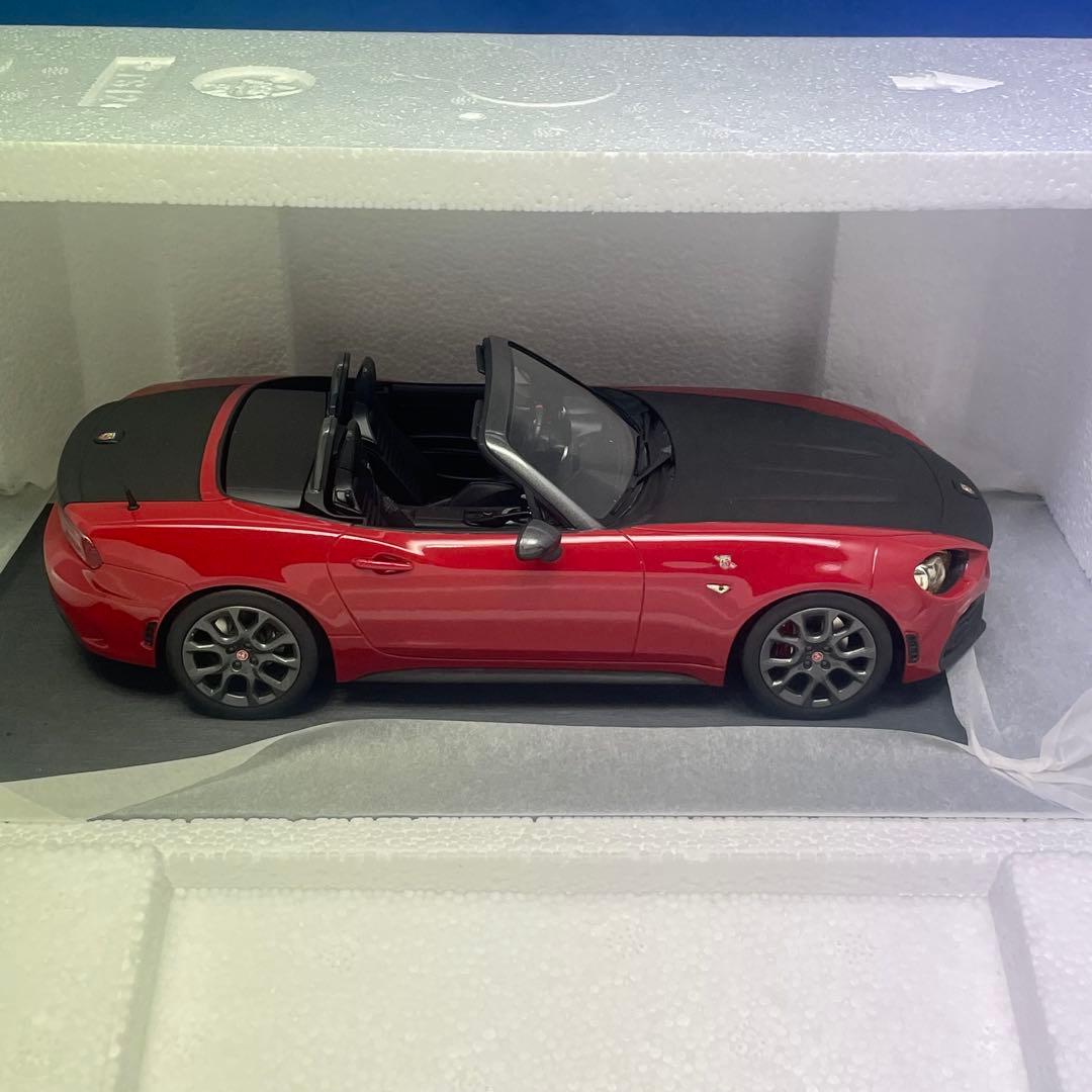 最終値下げ★TOPSPEED models1/18 アバルト124スパイダー