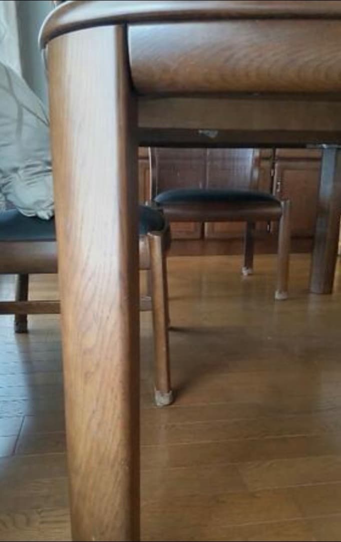 夢夢ダイニングテーブル 幅160cm 北欧風 アンティーク ビンテージ