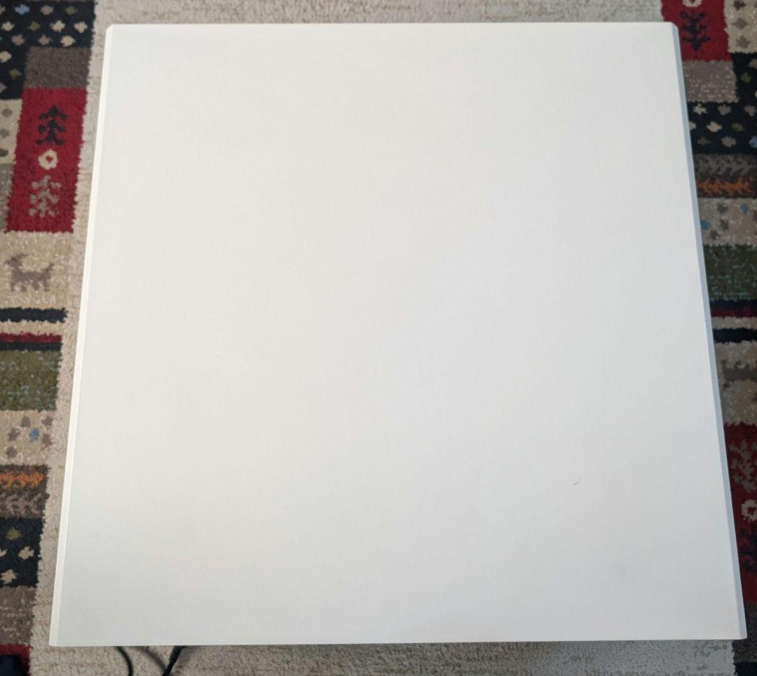 【動作確認済】75cm正方形こたつ フラットヒーター ホワイト