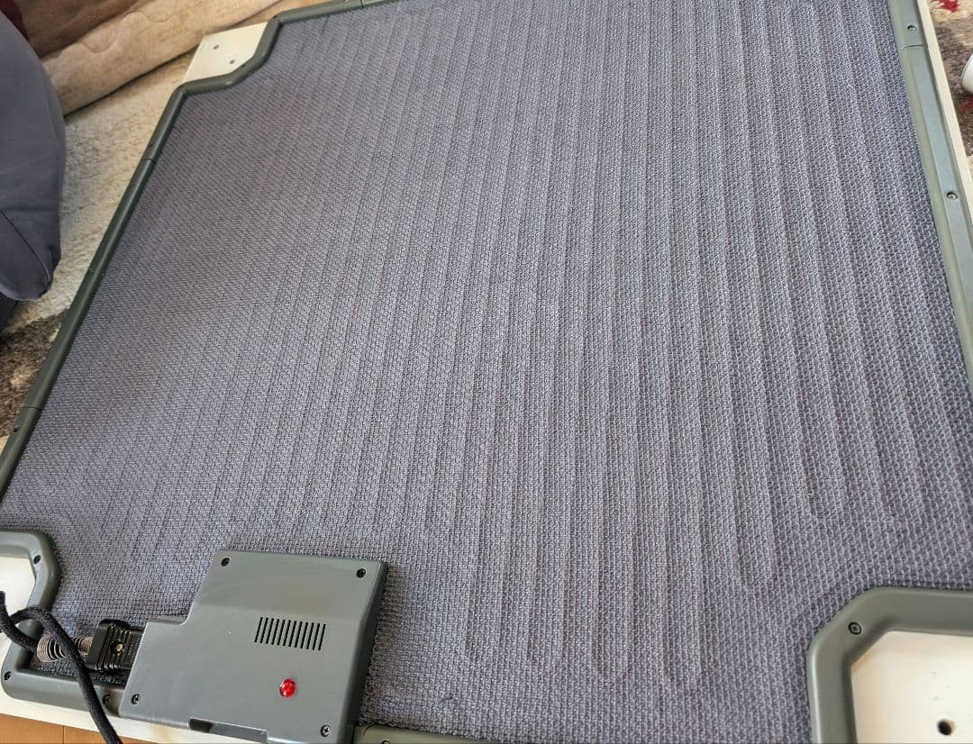 【動作確認済】75cm正方形こたつ フラットヒーター ホワイト