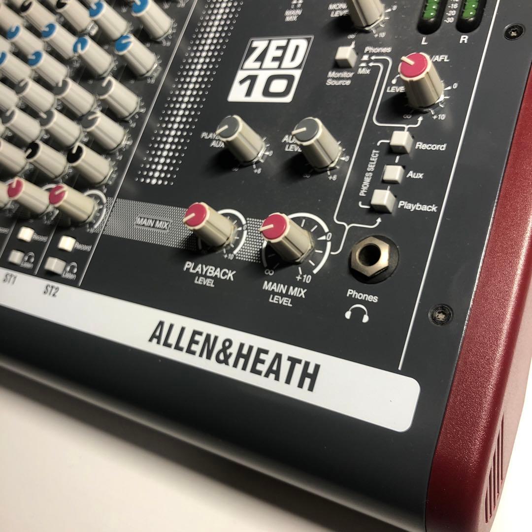 D109 ALLEN&HEATH ZED-10 アナログミキサー