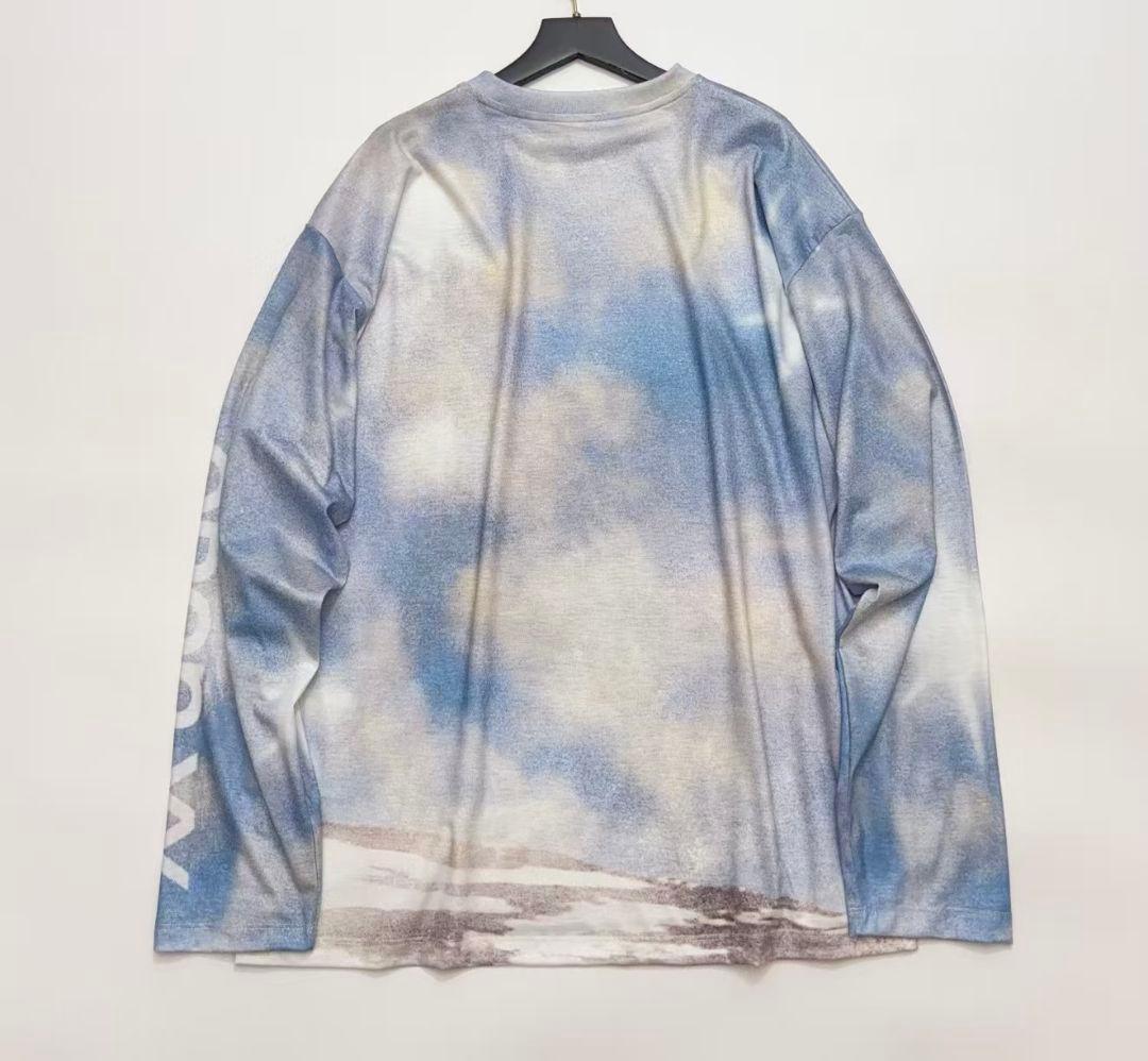 Open YY オープンワイワイ 赤い月詠イクト ロングスリーブ Tシャツ