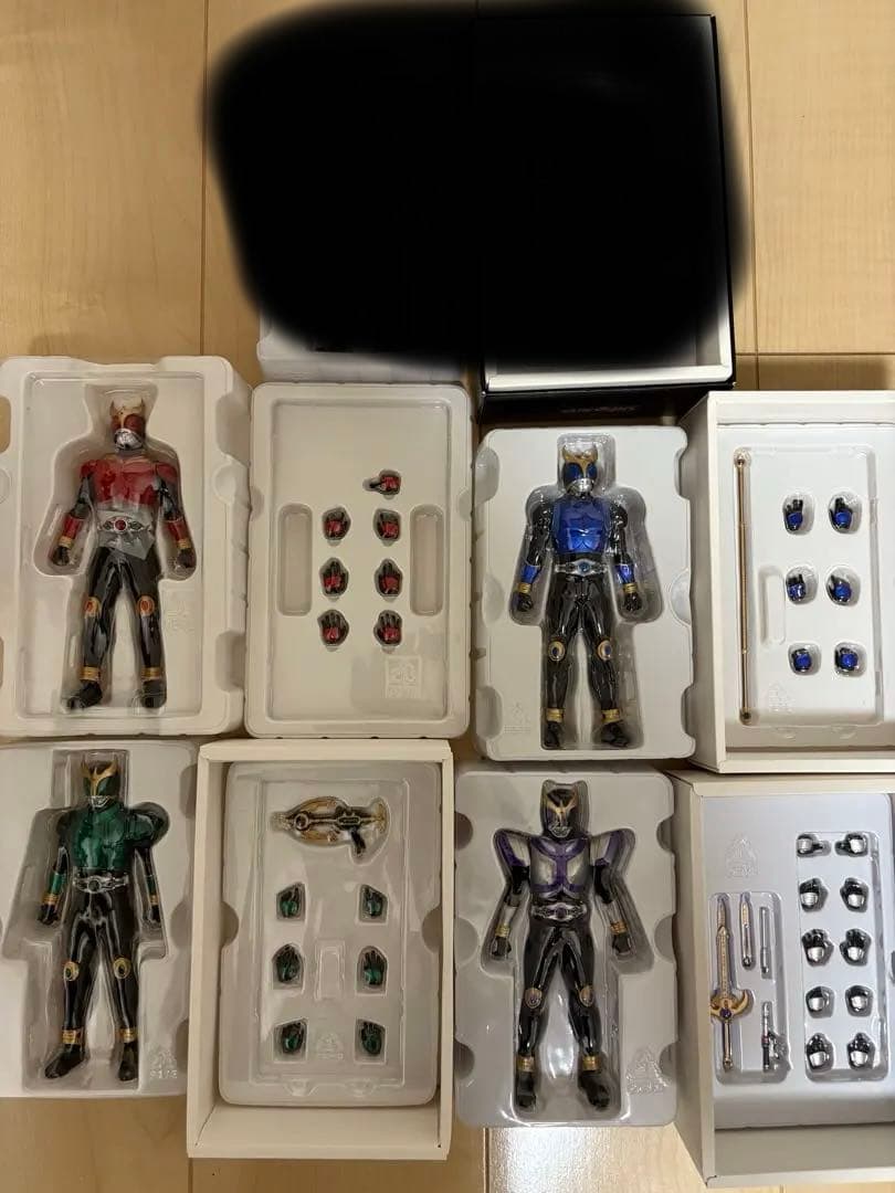 S H Figuarts 真骨彫製法　仮面ライダークウガ 6点