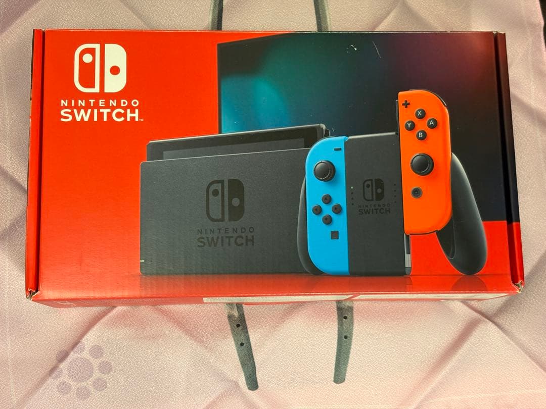 Nintendo Switch(バッテリー強化版) 本体 青/赤 ジョイコン付き