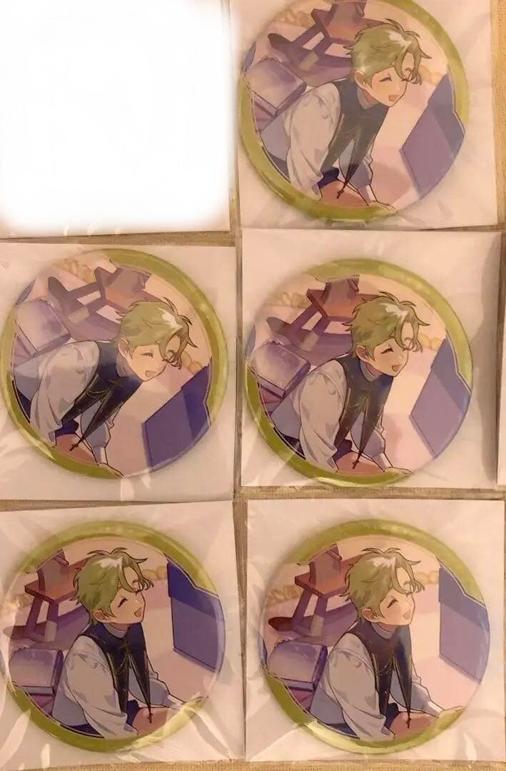 【新品未使用】NU:カーニバル ぬカニ AGF GiGO 缶バッジ オリビン