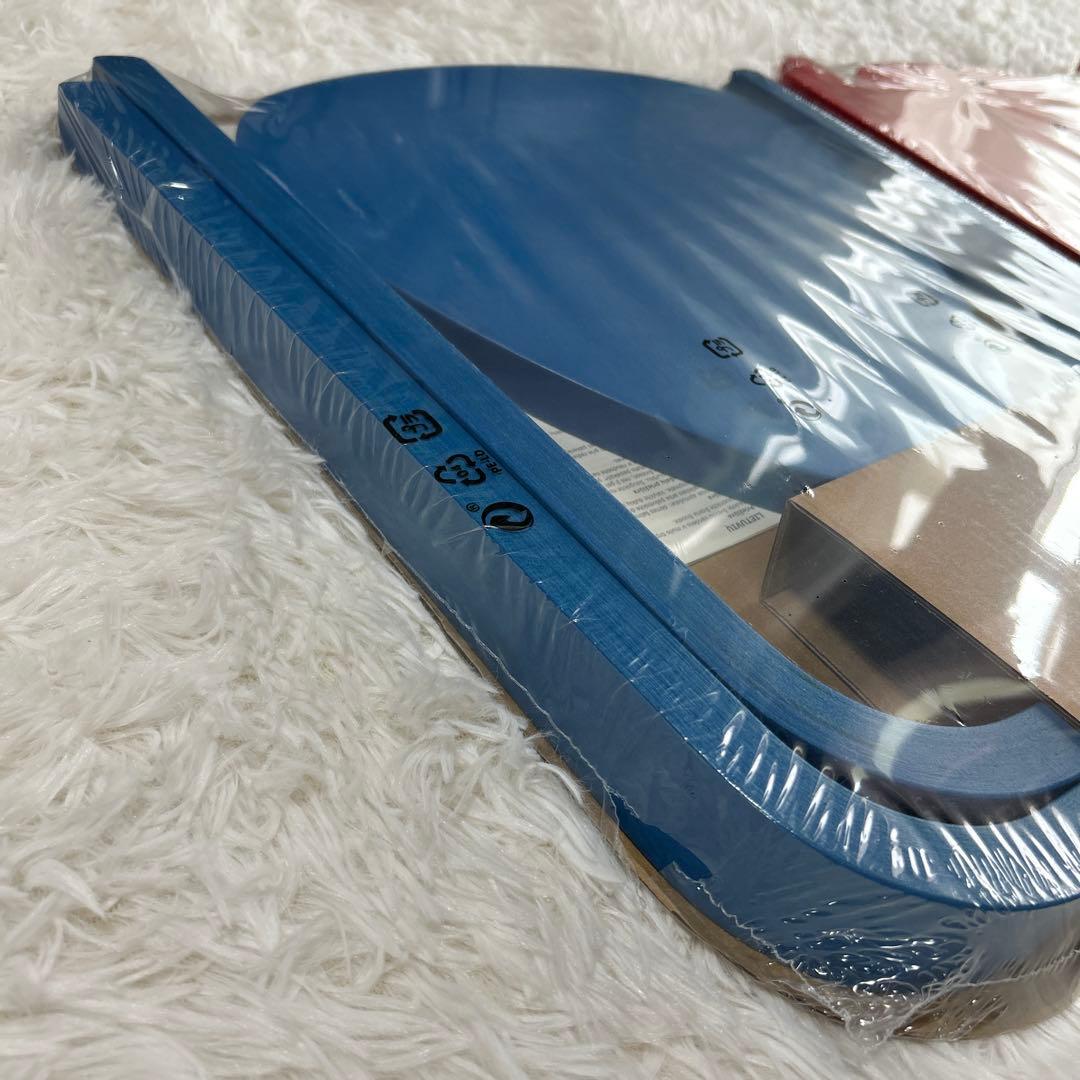 IKEA イケア　シルレ　赤　青　スツール　KYRRE 2脚セット　新品未開封