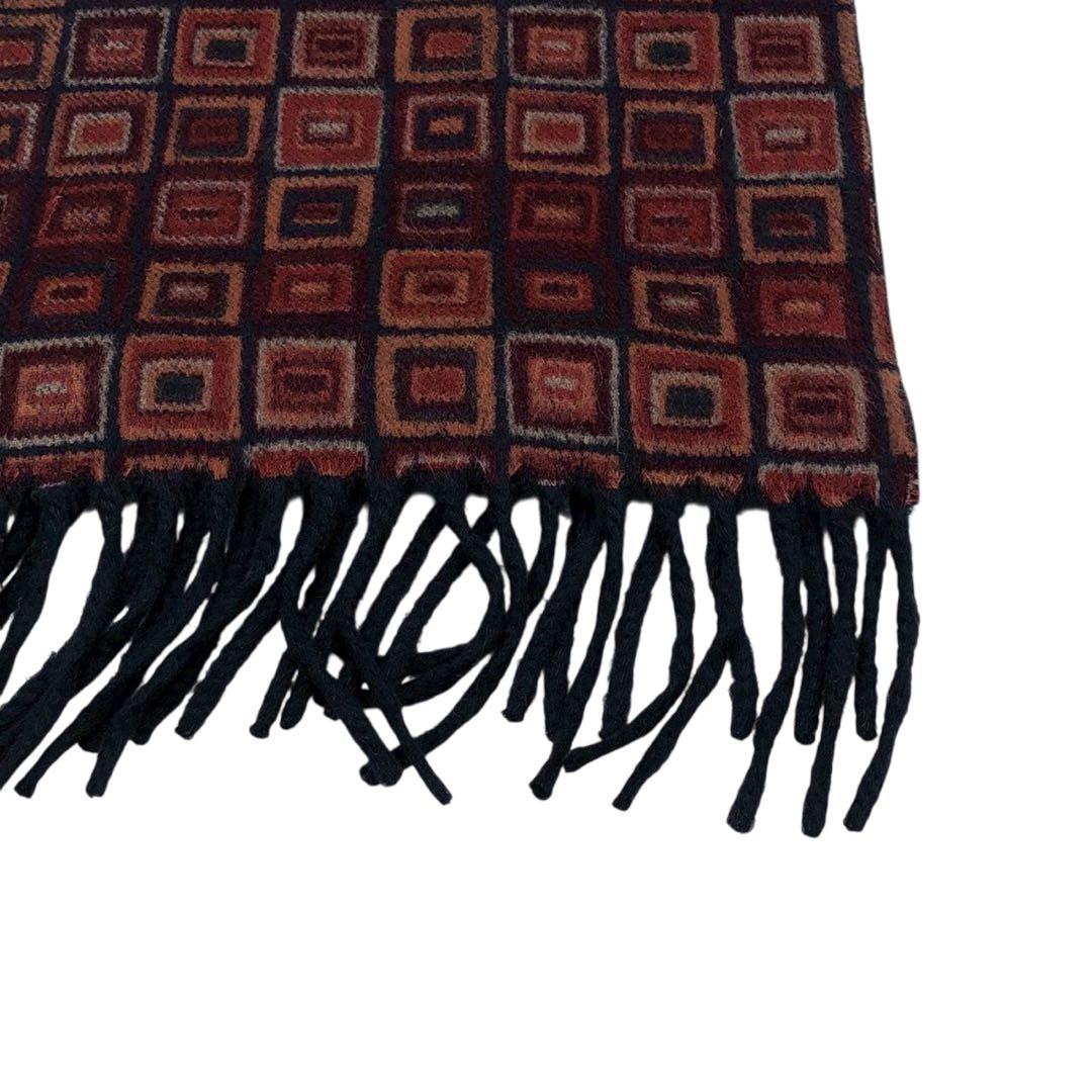 美品◎カシミア100%◎Loro Piana マフラー 総柄 リバーシブル