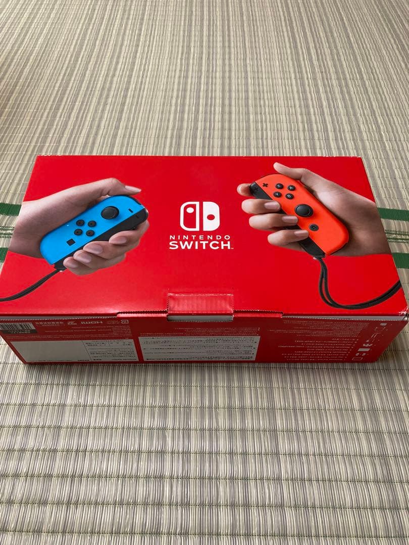 美品　Nintendo Switch 本体 青/オレンジおまけ有り
