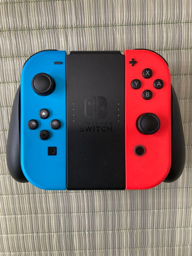 美品　Nintendo Switch 本体 青/オレンジおまけ有り