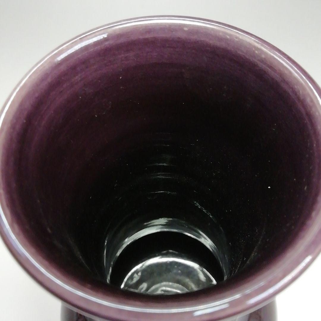 Ｓ３１１　皆具　『紫交趾　渦』『翠嵐造』　共箱　茶道具