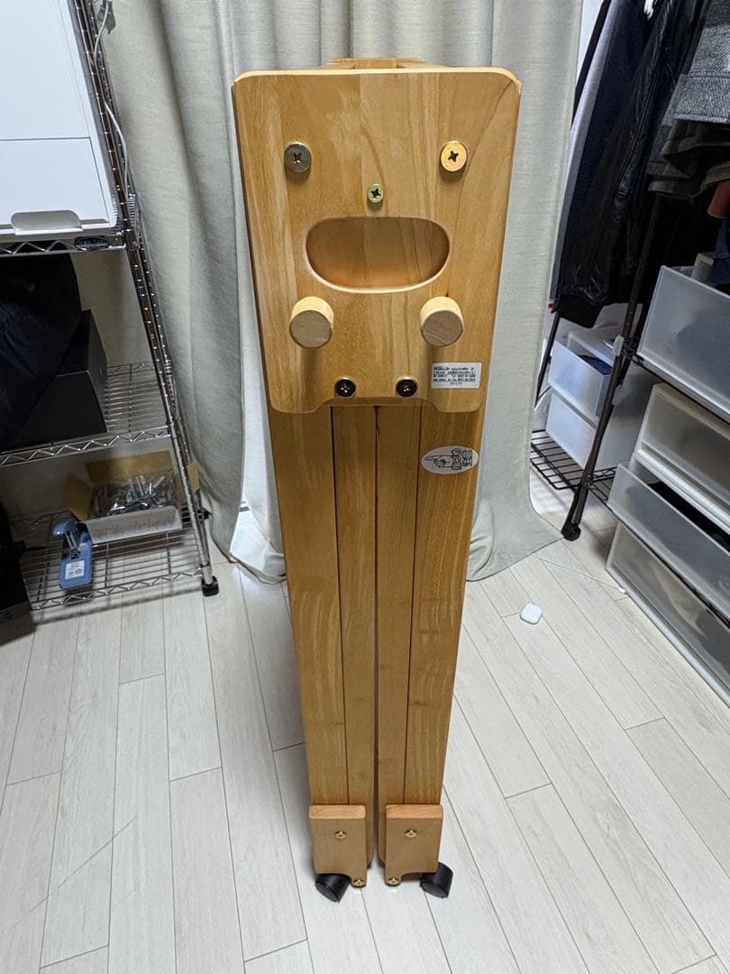 パウ②中居木工　スノコベッド　折りたたみベッド