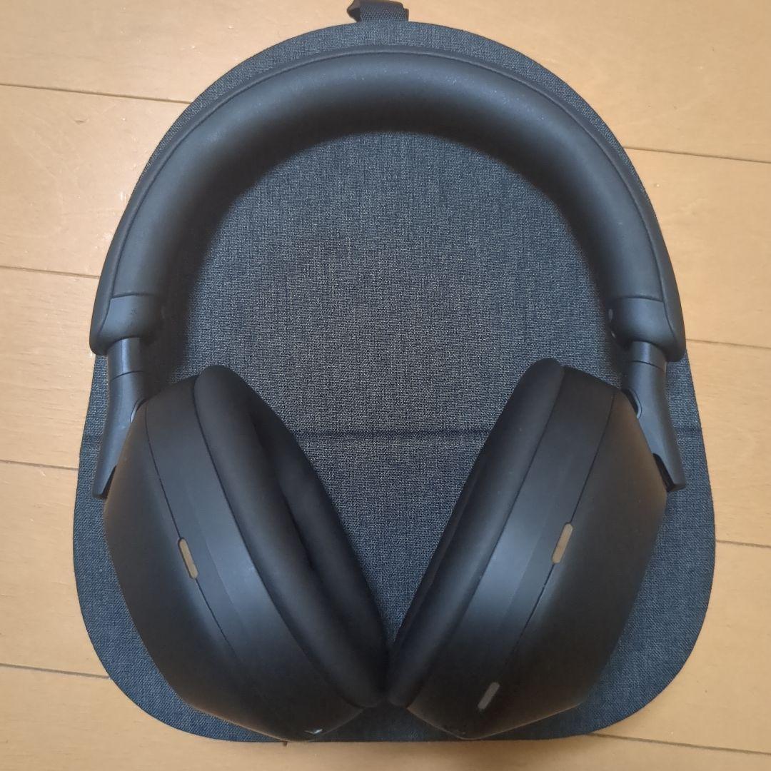 【美品】SONY WH1000XM5 ブラック ワイヤレスヘッドホン