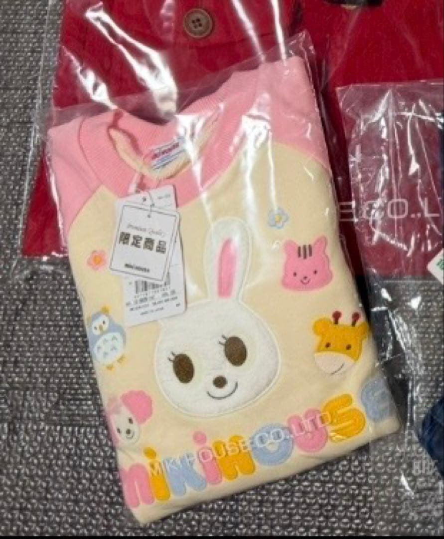 【ミキハウス】新品タグ付き　福袋限定　トレーナー　100cm うさこ