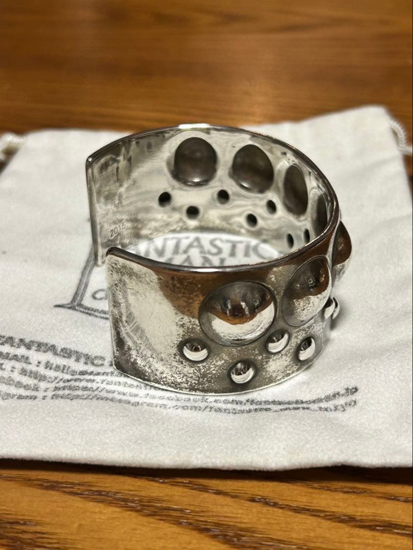 FANTASTIC MAN シルバーバングル ドットデザイン