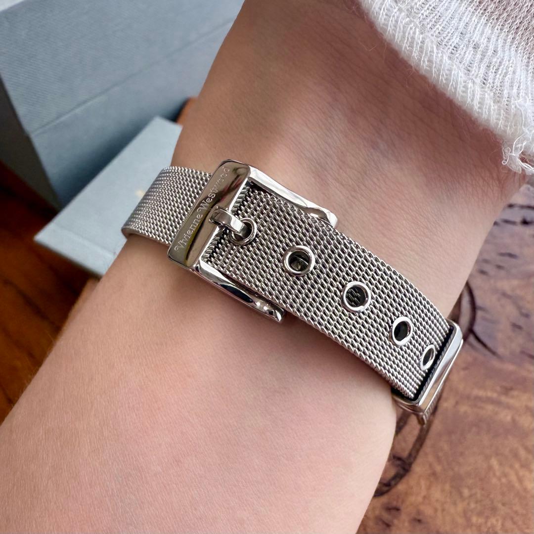 お箱付VivienneWestwood オーブ/クリスタルキューブウォッチ