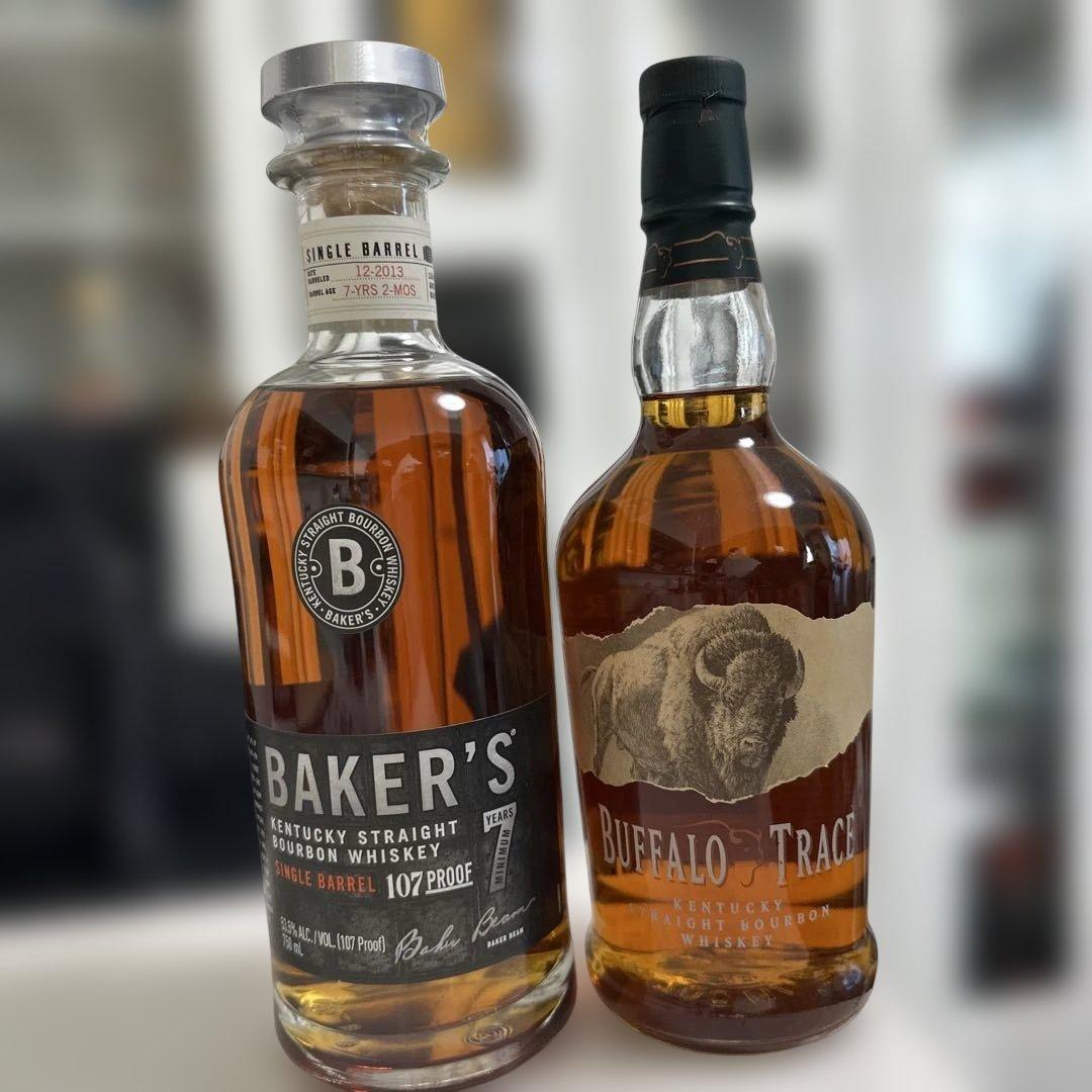 バーボン　正規品ベイカーズ -バッファロートレース2本セット