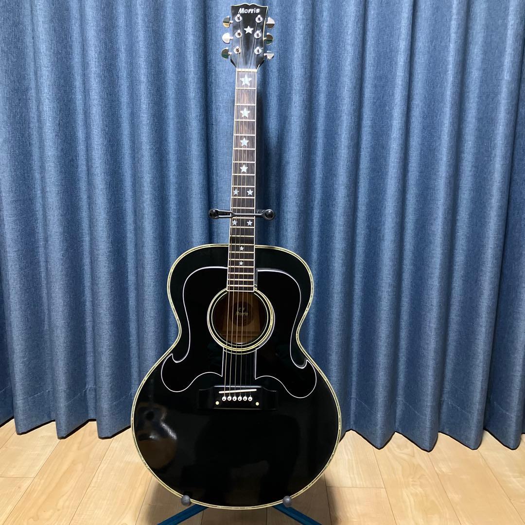 Morris WJ-50 モーリス アコースティックギター　当時の付属品付