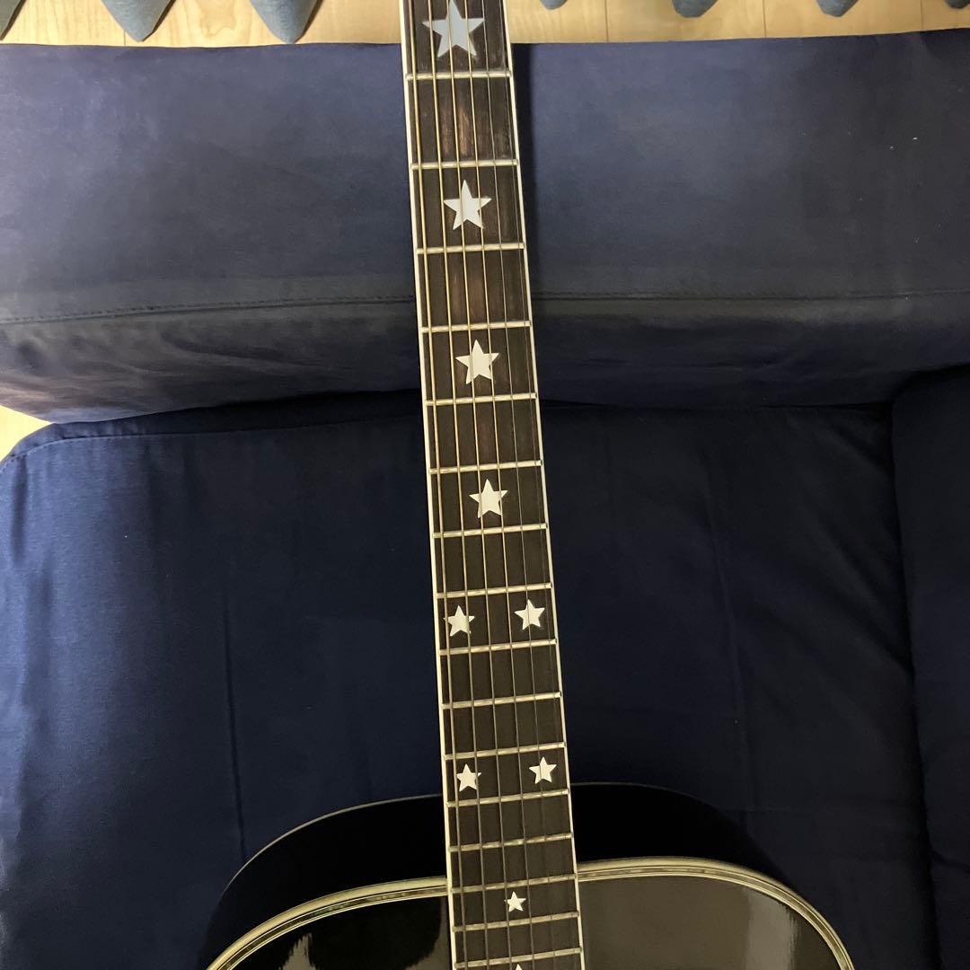 Morris WJ-50 モーリス アコースティックギター　当時の付属品付