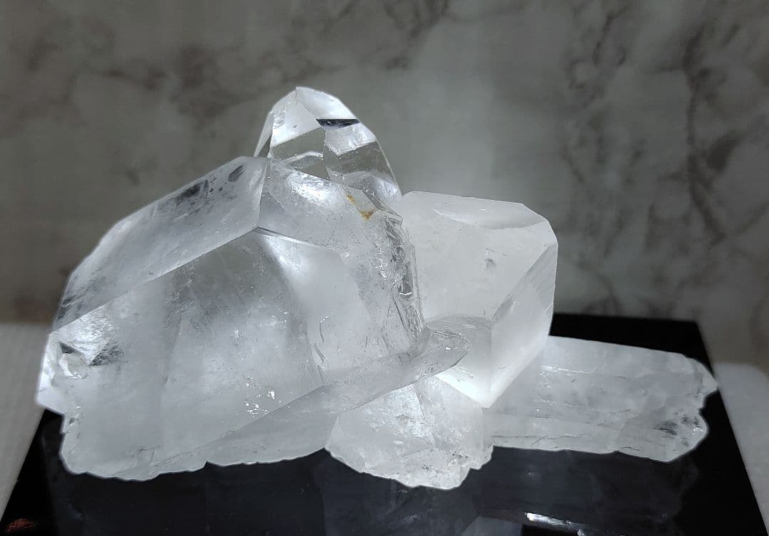 アーカンソー産水晶 クラスター タビークォーツ セルフヒールド 約114.2g