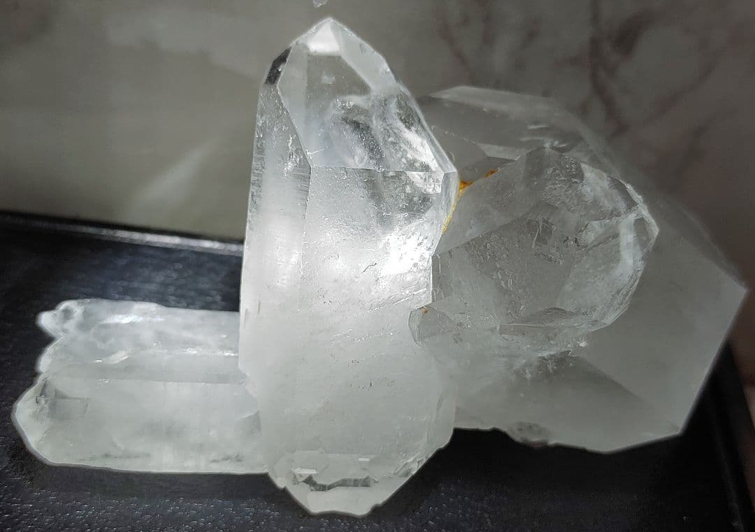 アーカンソー産水晶 クラスター タビークォーツ セルフヒールド 約114.2g