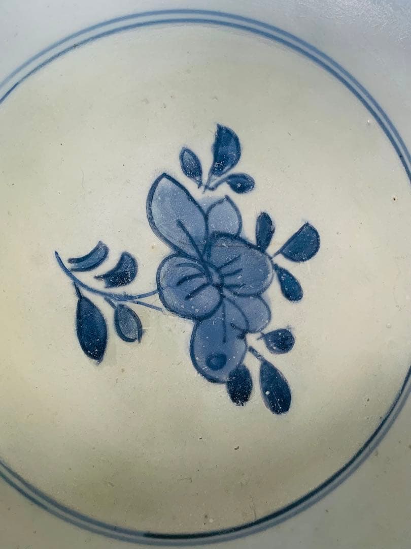 中国明時代末期清時代早期染付大碗