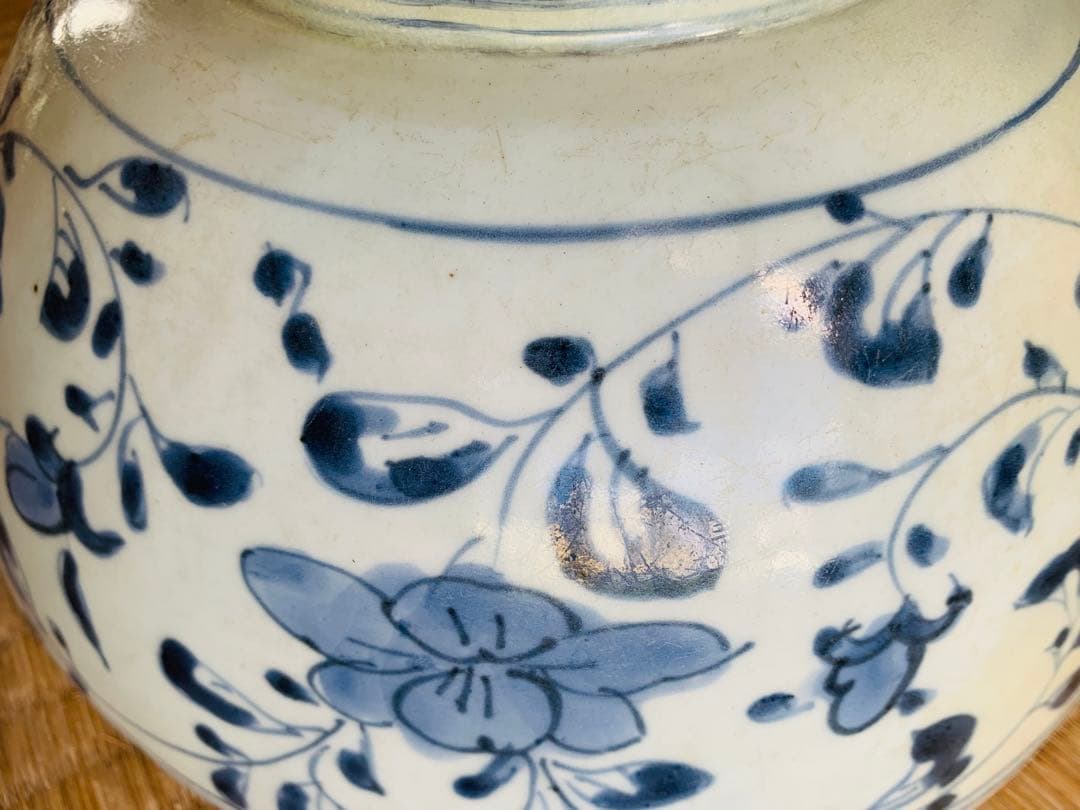 中国明時代末期清時代早期染付大碗