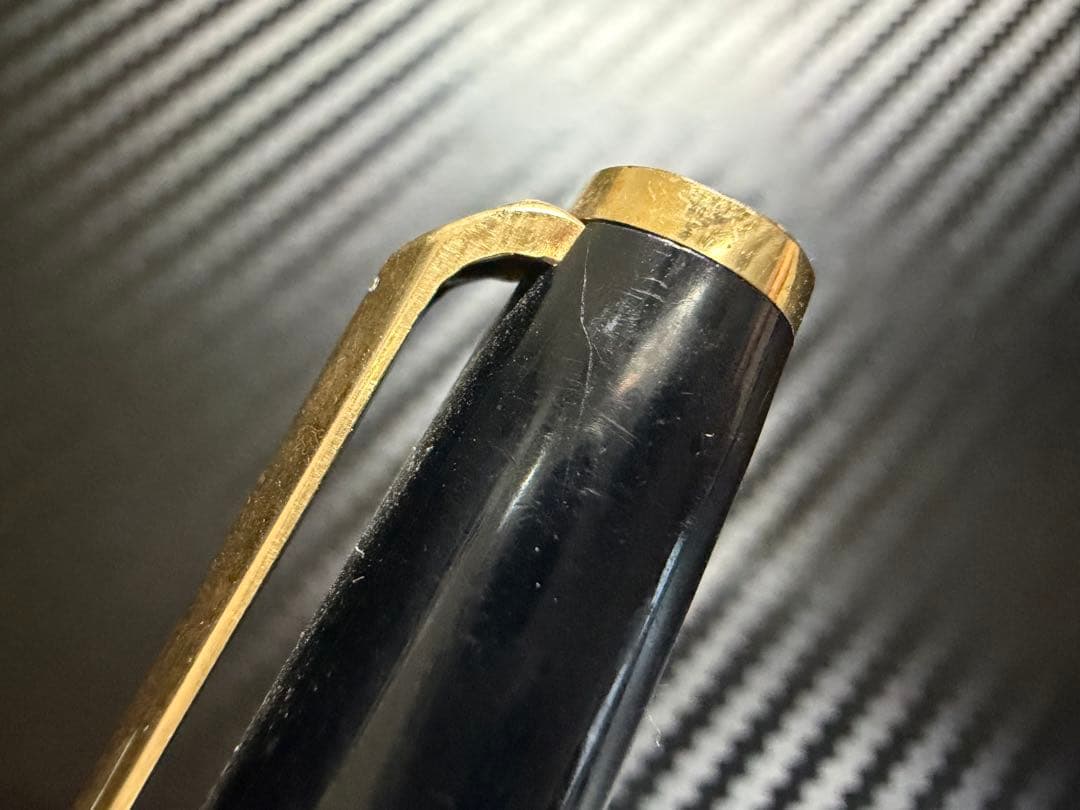 美品 モンブラン No.221 ブラック EF 極細字 万年筆