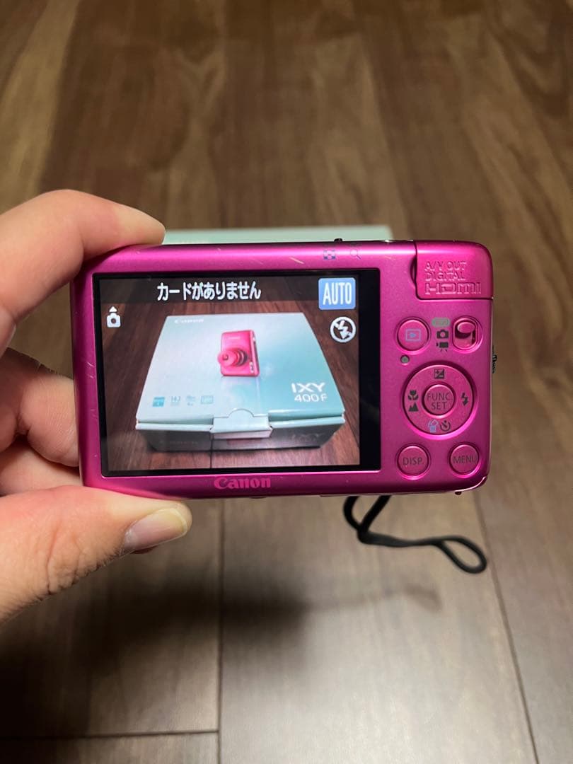 Canon IXY 400F ピンク デジカメ コンデジ キャノン 美品