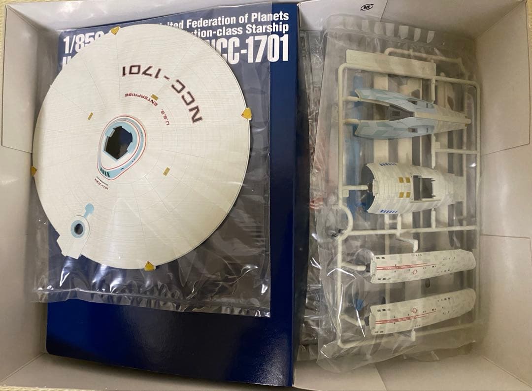 未使用 BANDAI U.S.S. ENTERPRISE NCC-1701