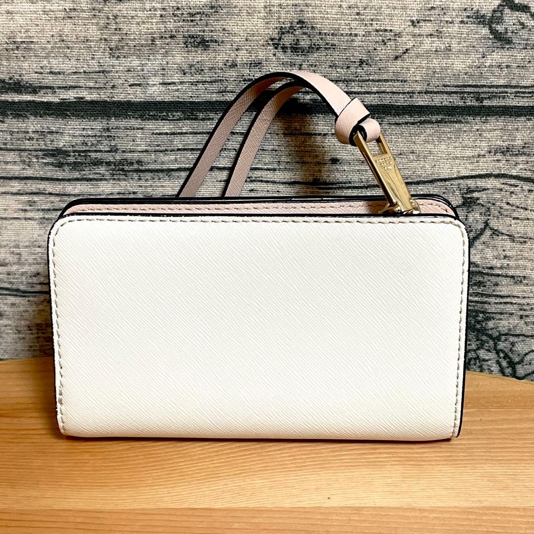 極美品 THE Snapshot Compact Wallet White