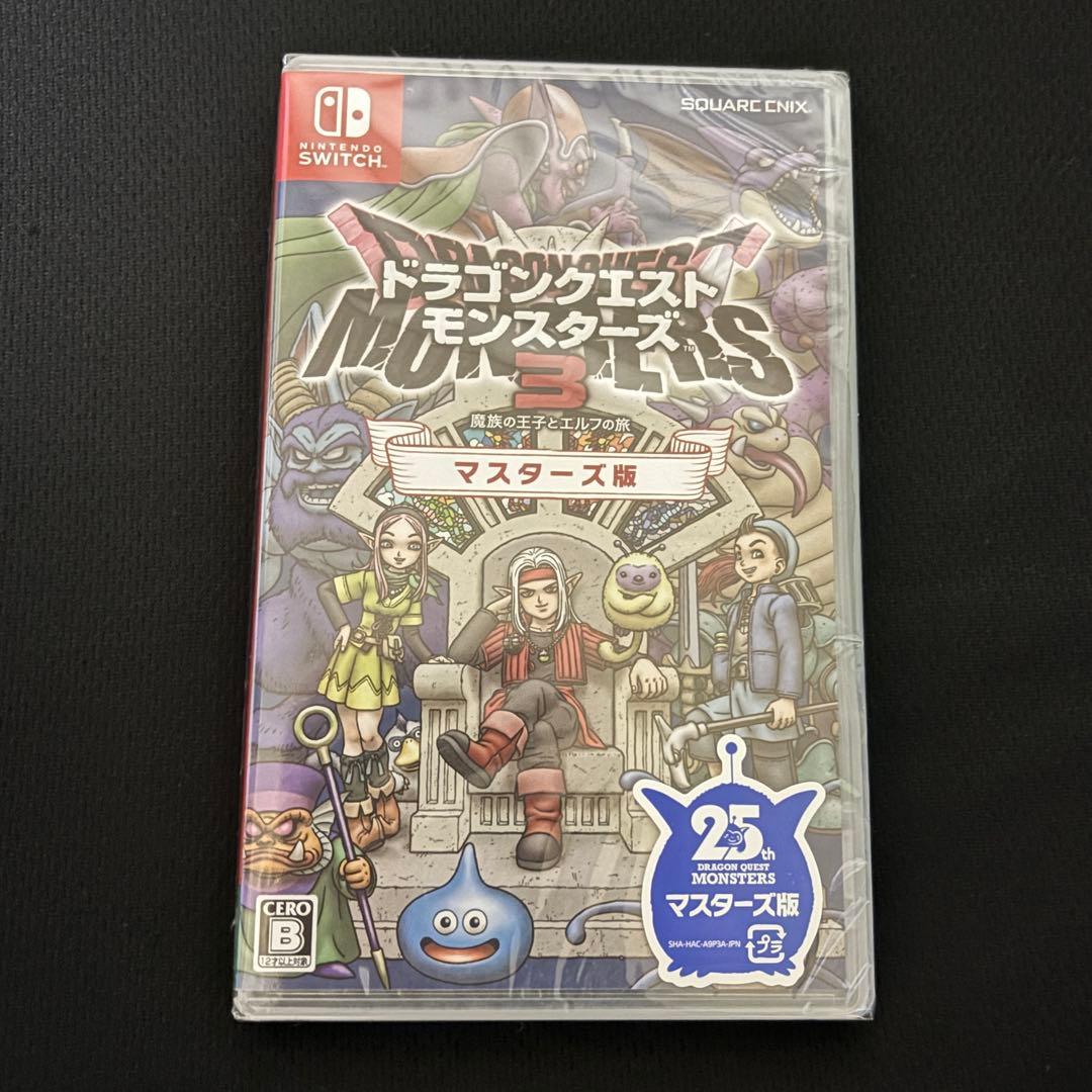 大特価「新品未開封」ドラゴンクエストモンスターズ3 マスターズ版