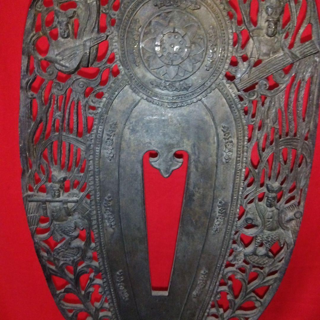 銅造、仏像、美品に近い ５２センチ、二つセット、専用です、