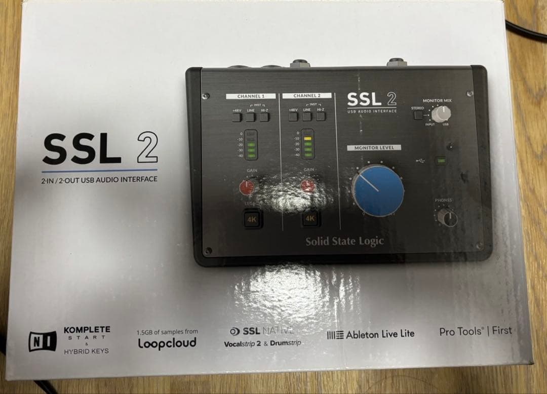 Solid State Logic SSL2 USBオーディオインターフェイス