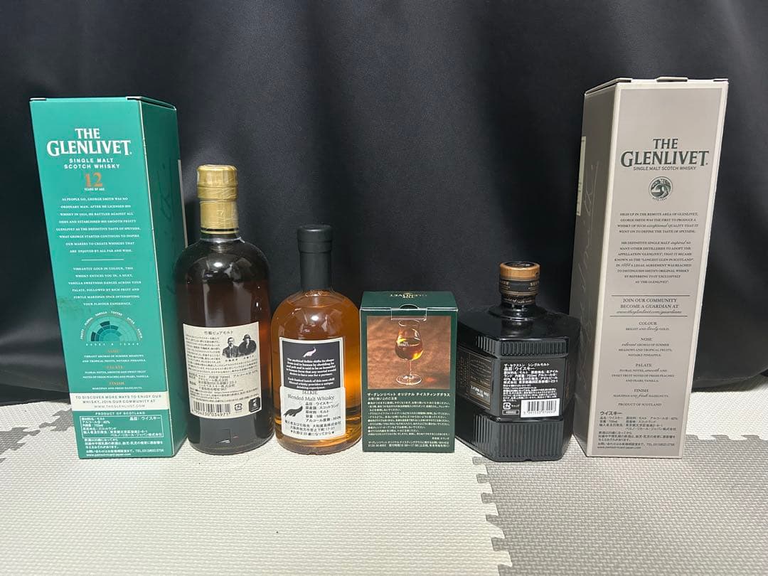 ウイスキーとテイスティンググラス