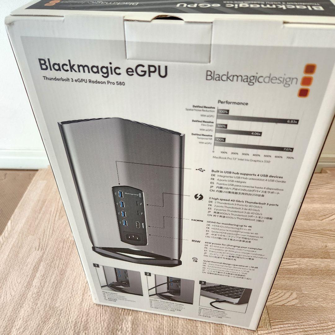 Blackmagic Design eGPU RX580　美品