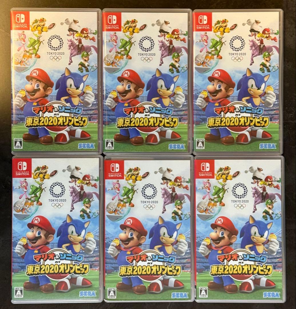 【switch】マリオ&ソニック AT 東京2020オリンピック 6本セット