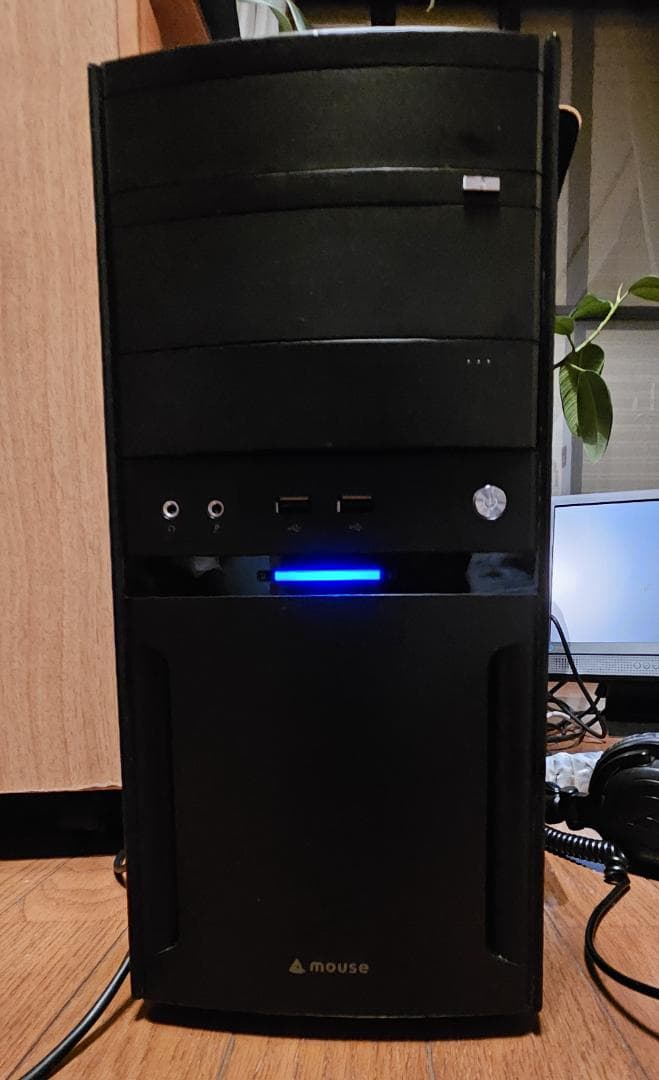 Windows XP 自作デスクトップPC (miniDVキャプチャー可能)