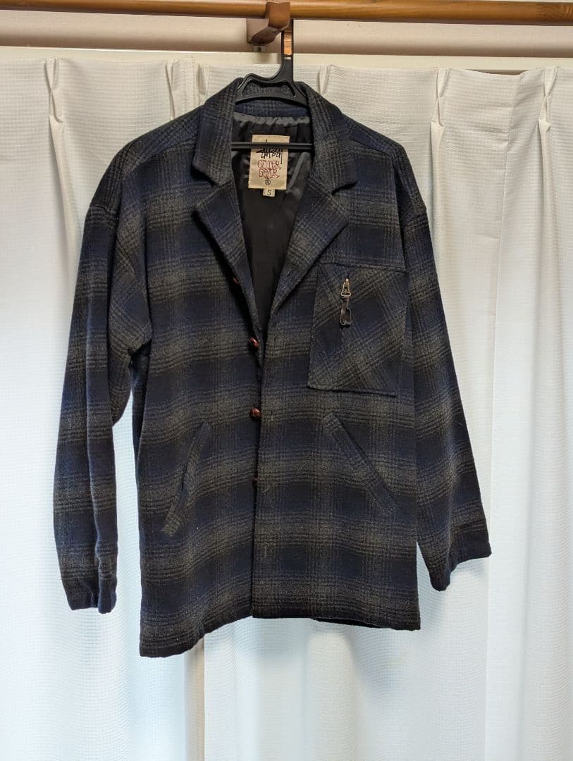 m*n様 白タグ OLD Stussy ジャケット S OUTER GEAR