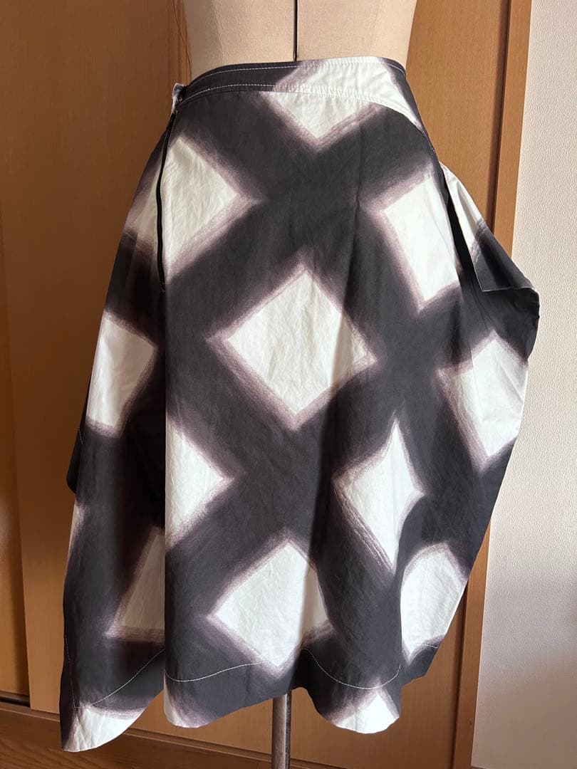 値下げ！ヴィヴィアンウエストウッド 変形 スカート チェック アシンメトリー