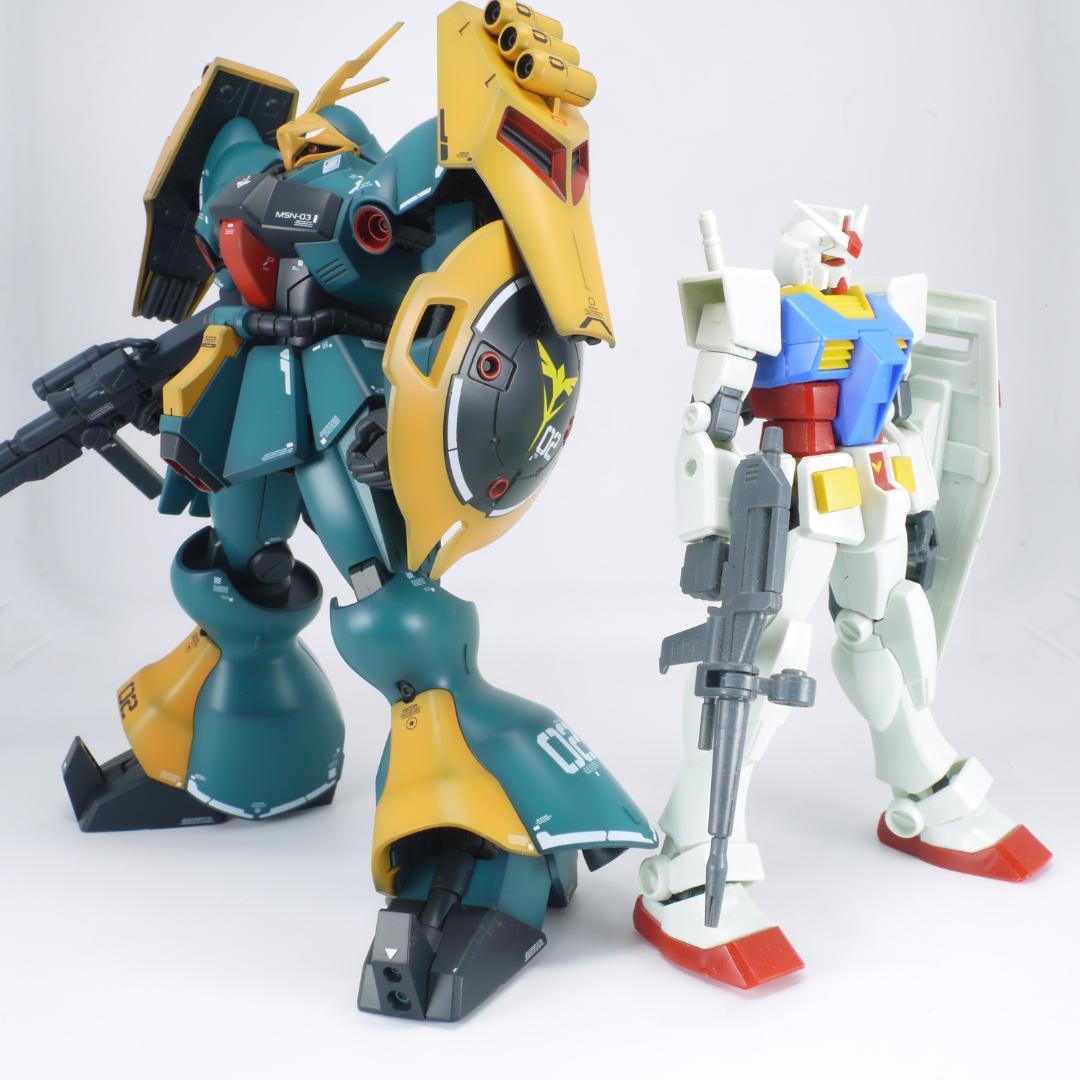 ガンプラ　HG ヤクト・ドーガ（ギュネイ機）　全塗装　完成品