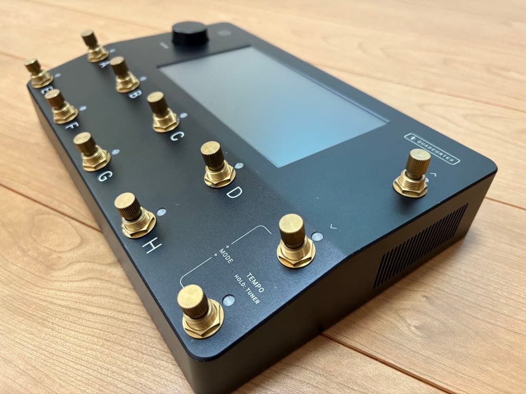 QuadCortex 黒金 LIMITED EDITION Black&Gold